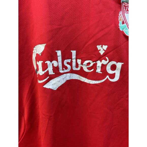 Vintage Liverpool FC Adidas 2008/09 Home Soccer Jersey Size Large - Picture 5 of 14